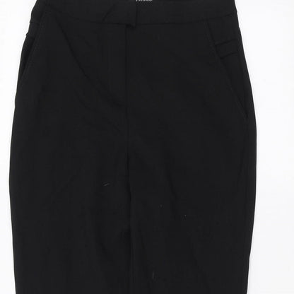 Womens UK Size 8 Atmosphere Regular Fit  Black Trousers