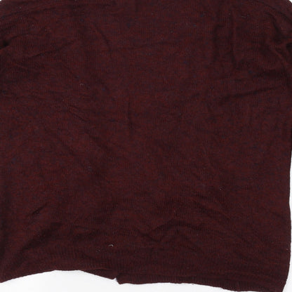 Womens UK Size XS H&M Red Cardigan Jumper