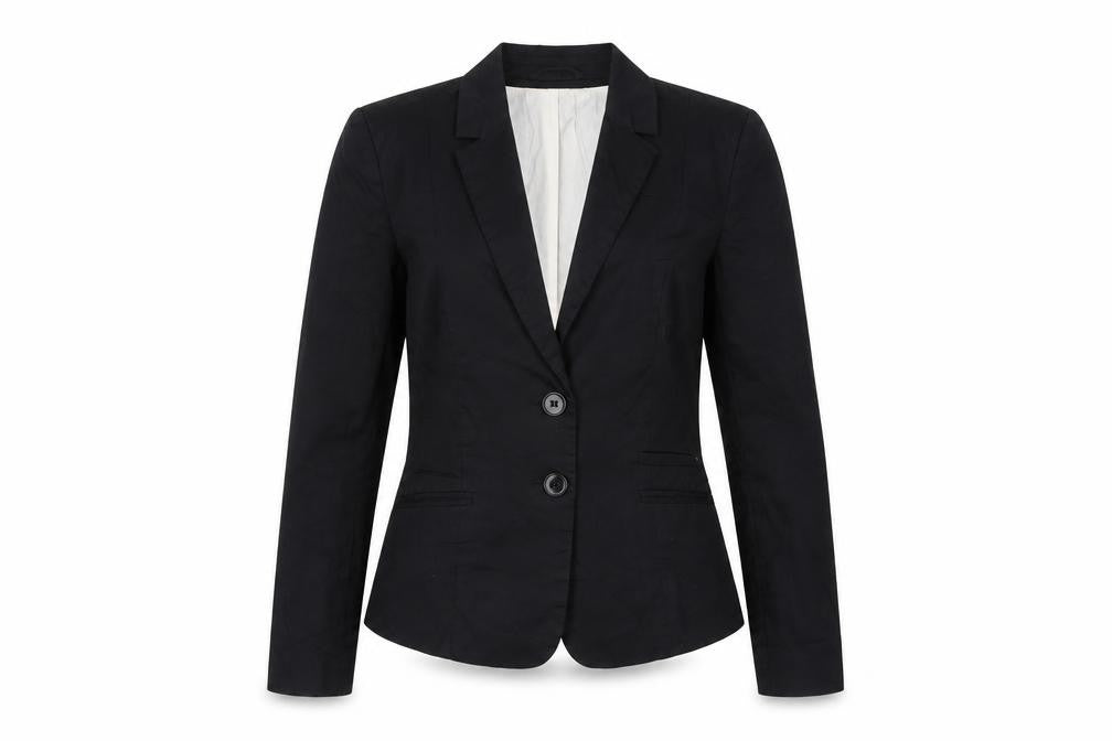Womens UK Size 8 H&M Black Jacket