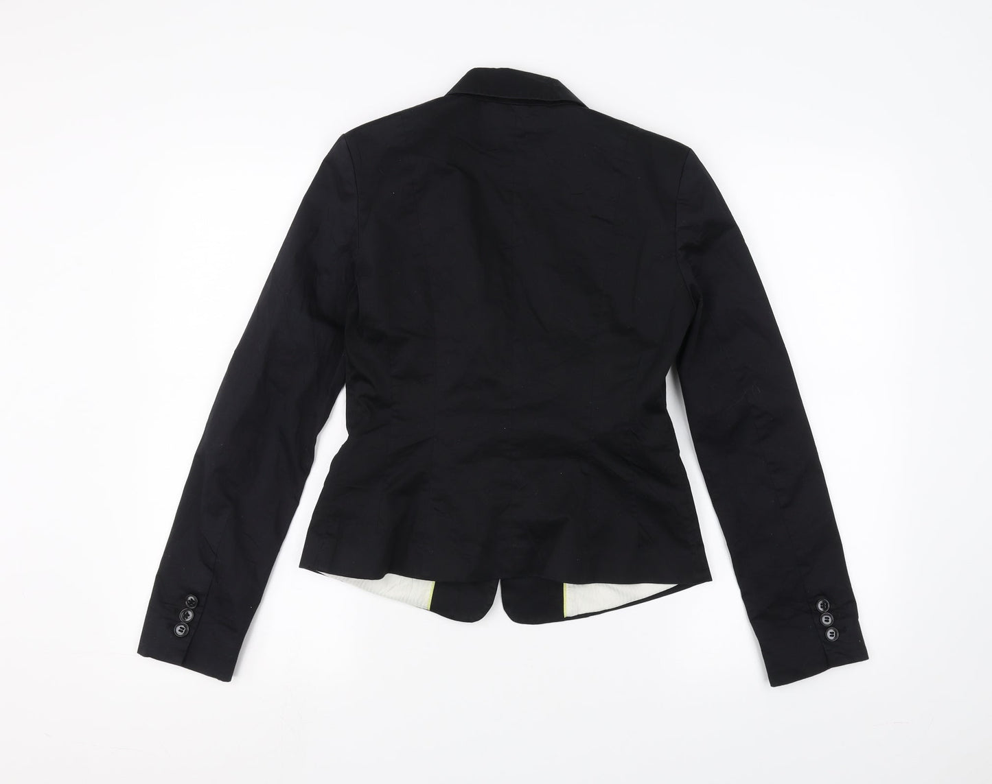 Womens UK Size 8 H&M Black Jacket