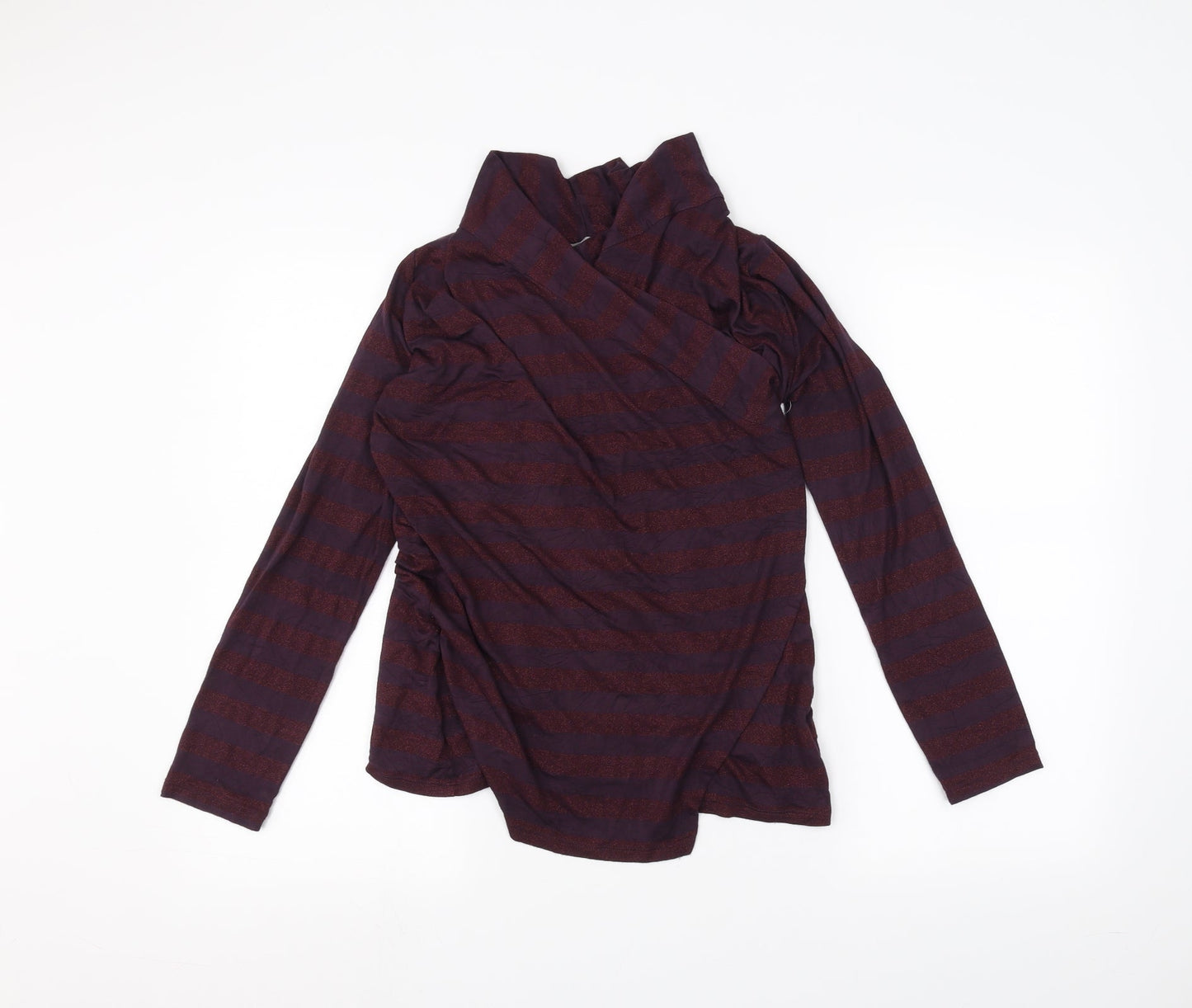 Womens UK Size 10 Marks and Spencer Red Cardigan Jumper