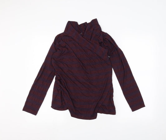 Womens UK Size 10 Marks and Spencer Red Cardigan Jumper