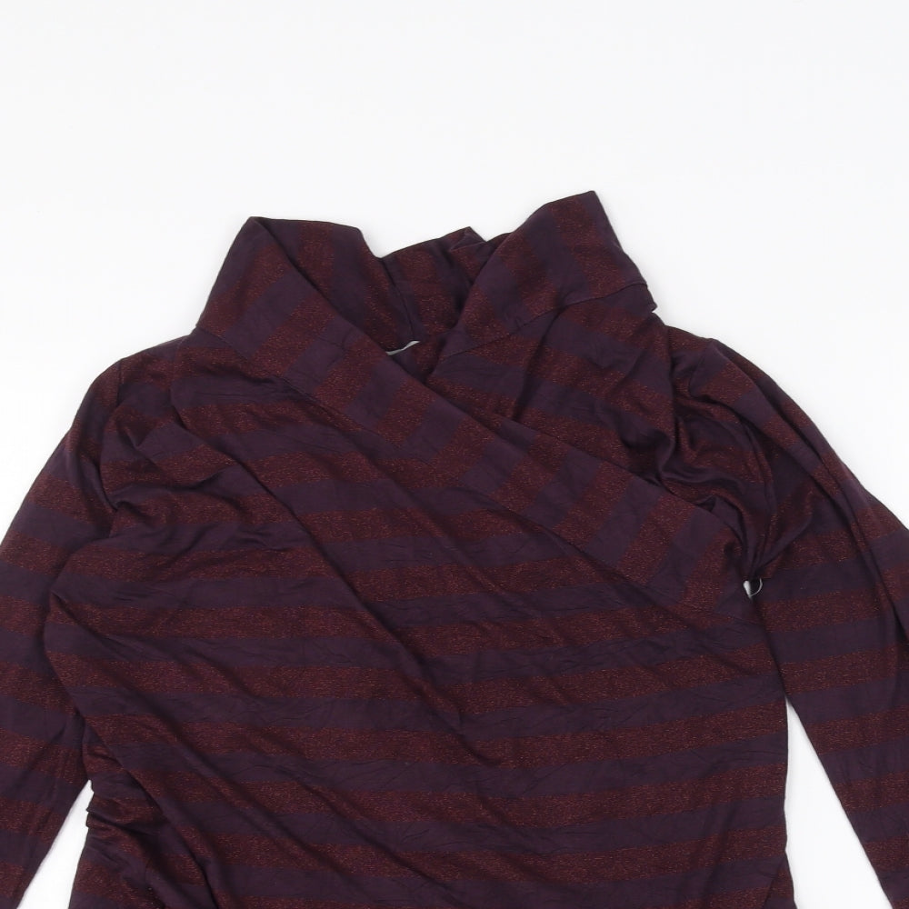 Womens UK Size 10 Marks and Spencer Red Cardigan Jumper