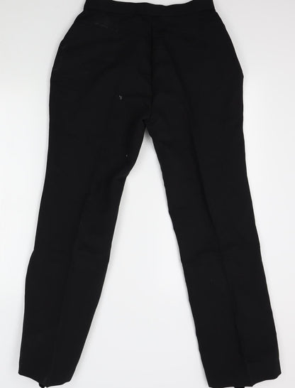 Helanca Womens Black    Trousers Size L L30 in - running, foot loop