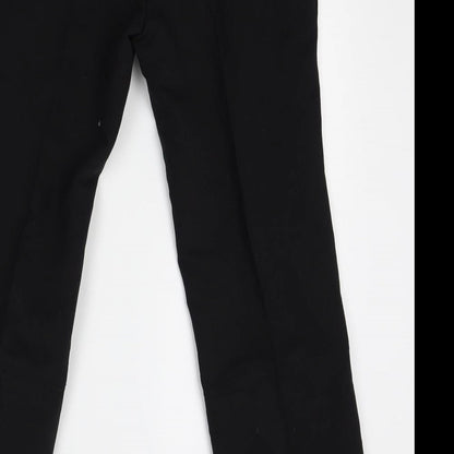 Helanca Womens Black    Trousers Size L L30 in - running, foot loop