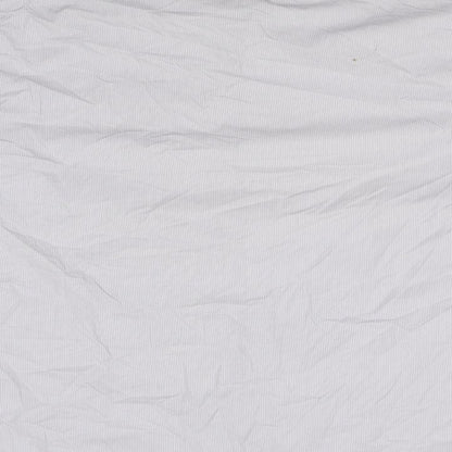 Taylor & Wright Mens Grey Striped   Button-Up Size 17  - 17 1/2