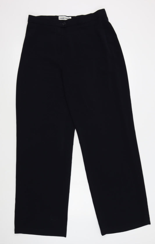 Gerry Weber Womens Black   Trousers  Size 16 L30 in