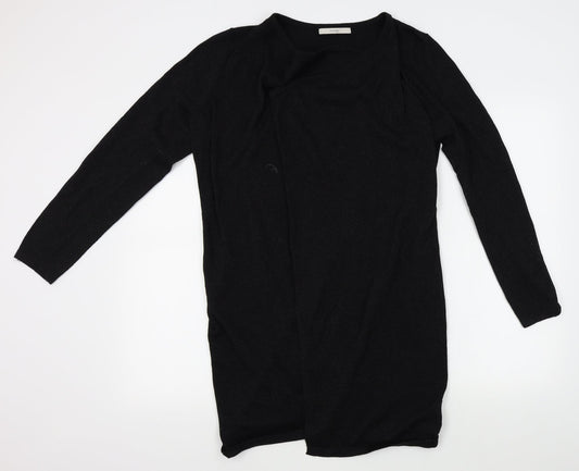 George Womens Black   Wrap Jumper Size 14