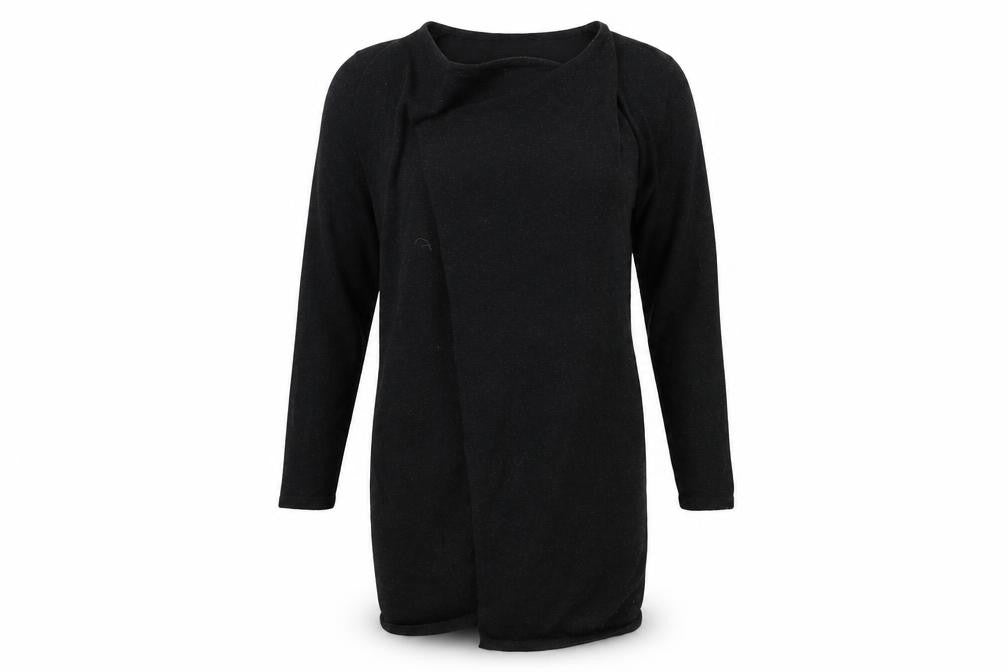 Womens UK Size 14 George Black Wrap Jumper