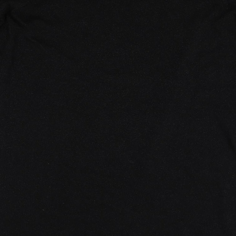 George Womens Black   Wrap Jumper Size 14