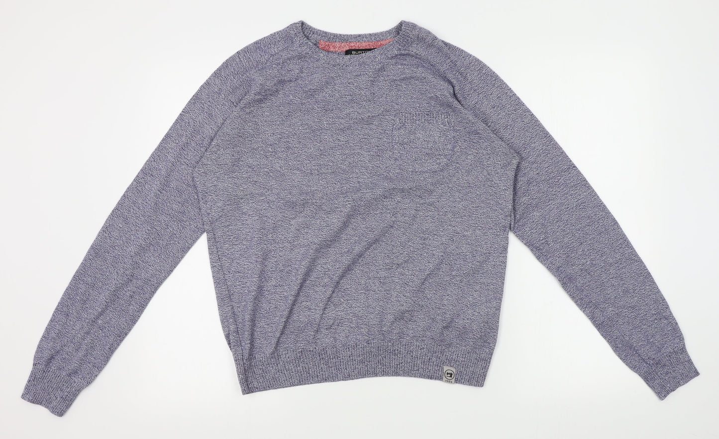 Burton Menswear Womens Blue   Pullover Jumper Size M