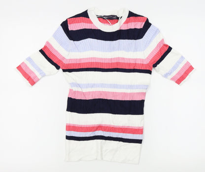 Womens UK Size 10 M&S Multicoloured Pullover Jumper
