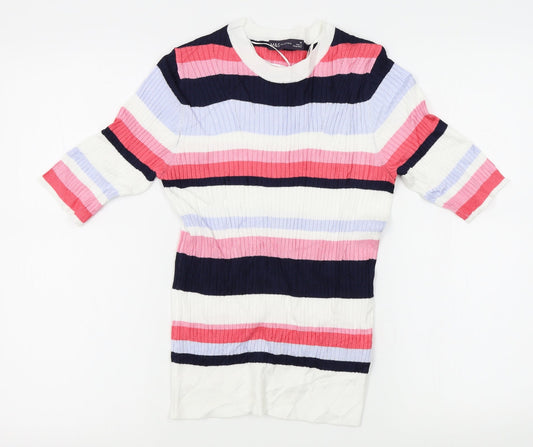 Womens UK Size 10 M&S Multicoloured Pullover Jumper
