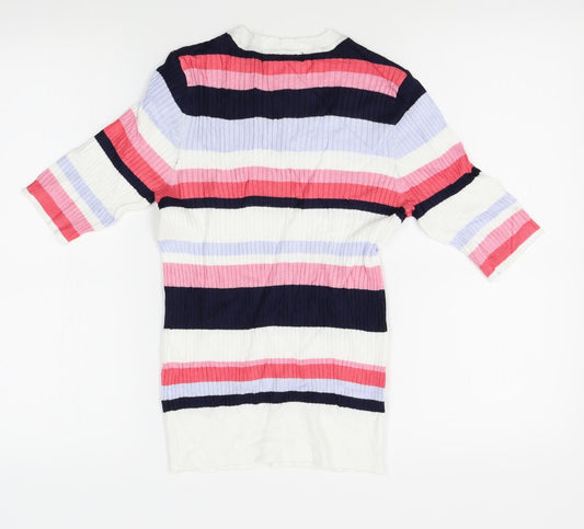Womens UK Size 10 M&S Multicoloured Pullover Jumper