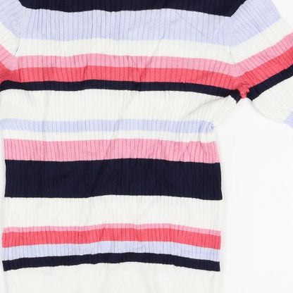 Womens UK Size 10 M&S Multicoloured Pullover Jumper
