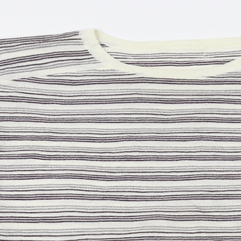 Womens UK Size 12 NEXT White Pullover Jumper