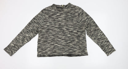 Womens UK Size L H&M Grey Pullover Jumper