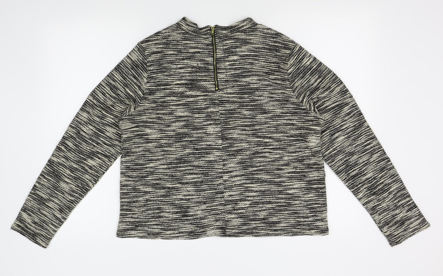 Womens UK Size L H&M Grey Pullover Jumper