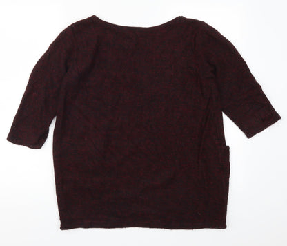 Luca Vanucci Womens Red   Pullover Jumper Size M