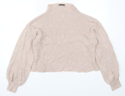 SheIn Womens Pink   Pullover Jumper Size M