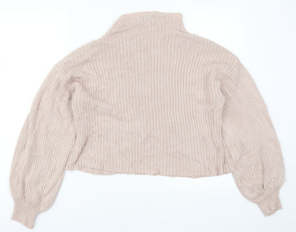 SheIn Womens Pink   Pullover Jumper Size M