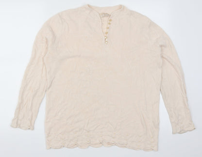 Womens UK Size 18 Daxon Pink Pullover Jumper