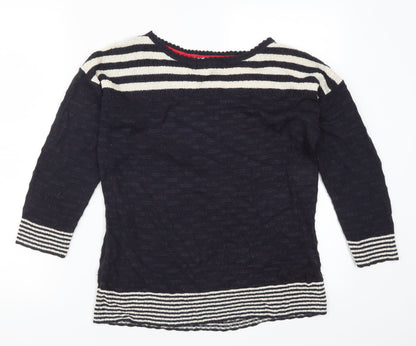 Womens UK Size 14 Per Una Blue Pullover Jumper