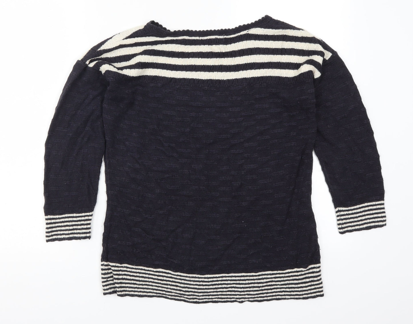 Womens UK Size 14 Per Una Blue Pullover Jumper