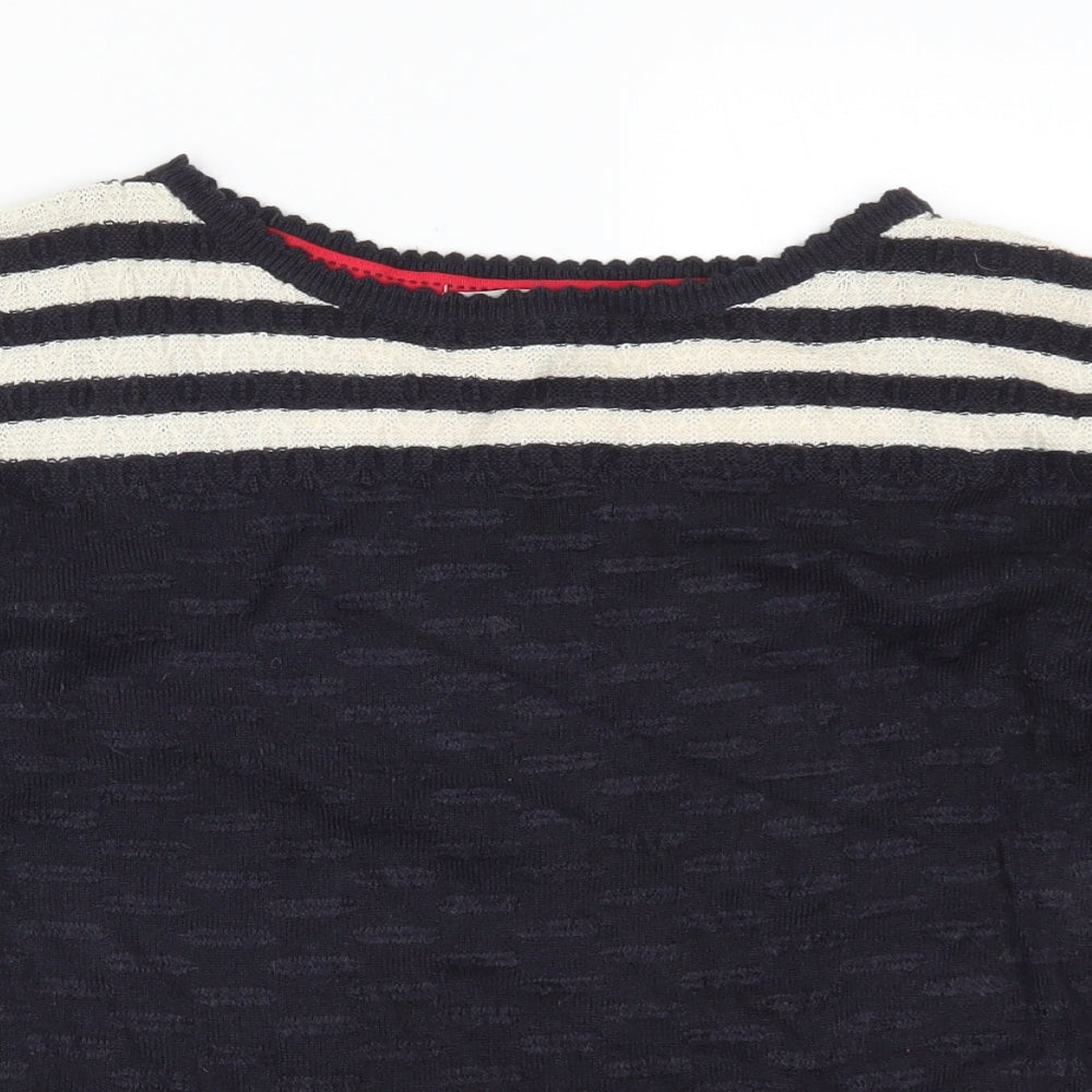Womens UK Size 14 Per Una Blue Pullover Jumper