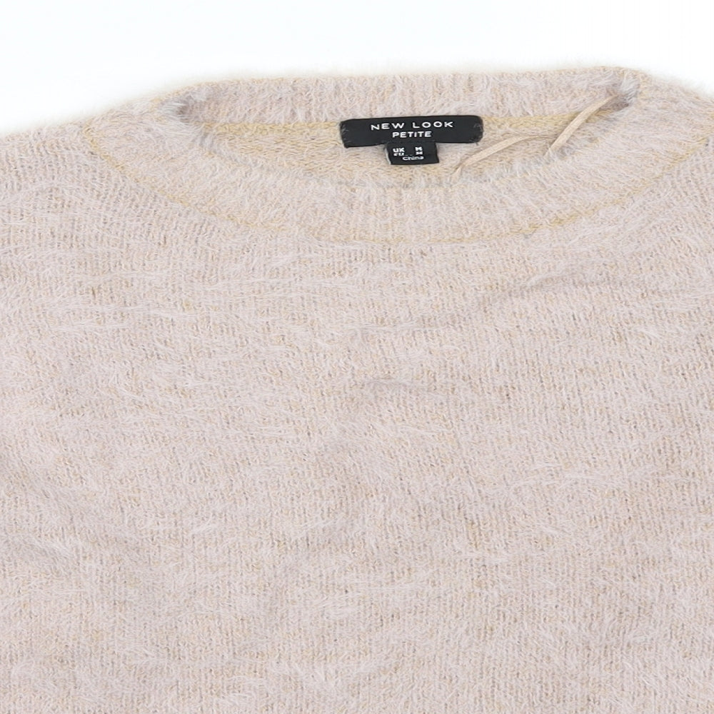 Womens UK Size M New Look Pink Pullover Jumper