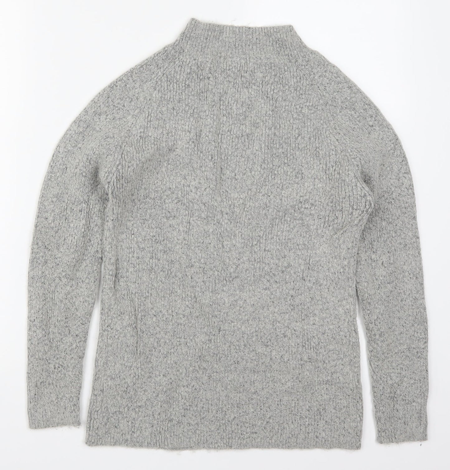 THINK POSITIVE Womens Grey  Knit Pullover Jumper Size M