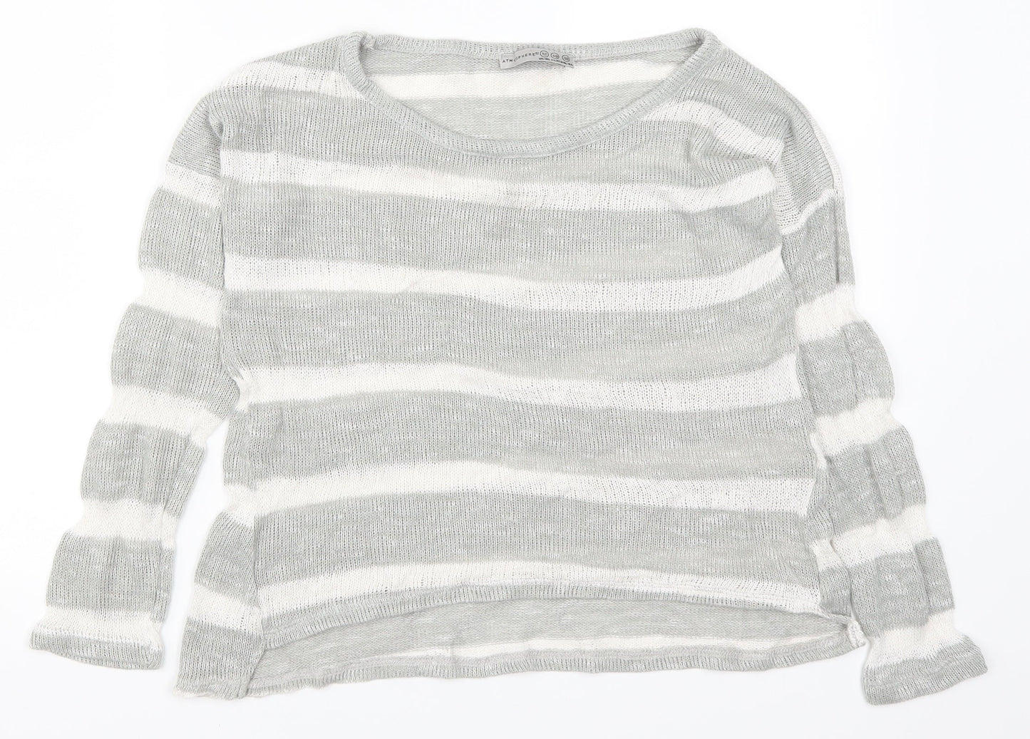 Womens UK Size 12 Atmosphere Grey Pullover Jumper