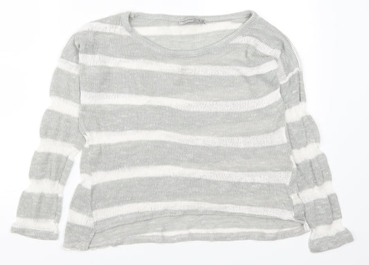 Womens UK Size 12 Atmosphere Grey Pullover Jumper