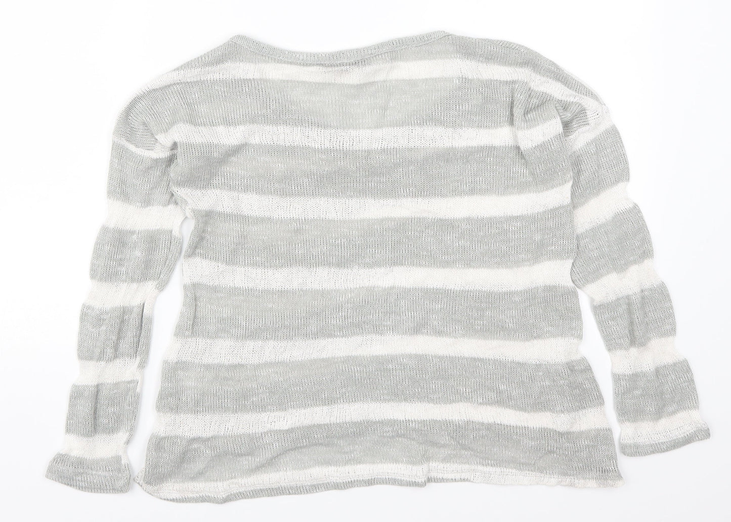 Womens UK Size 12 Atmosphere Grey Pullover Jumper
