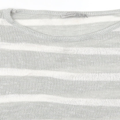 Womens UK Size 12 Atmosphere Grey Pullover Jumper