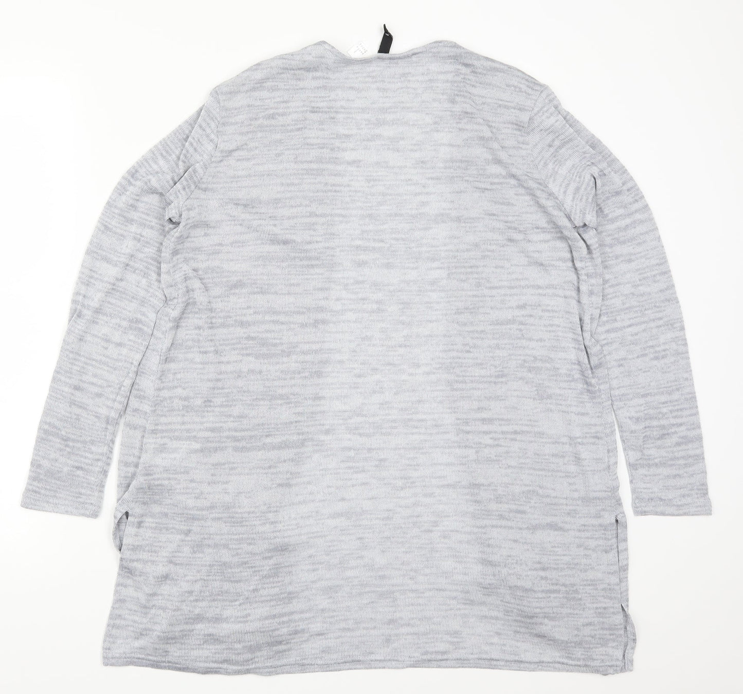 Womens UK Size M H&M Grey Cardigan Jumper