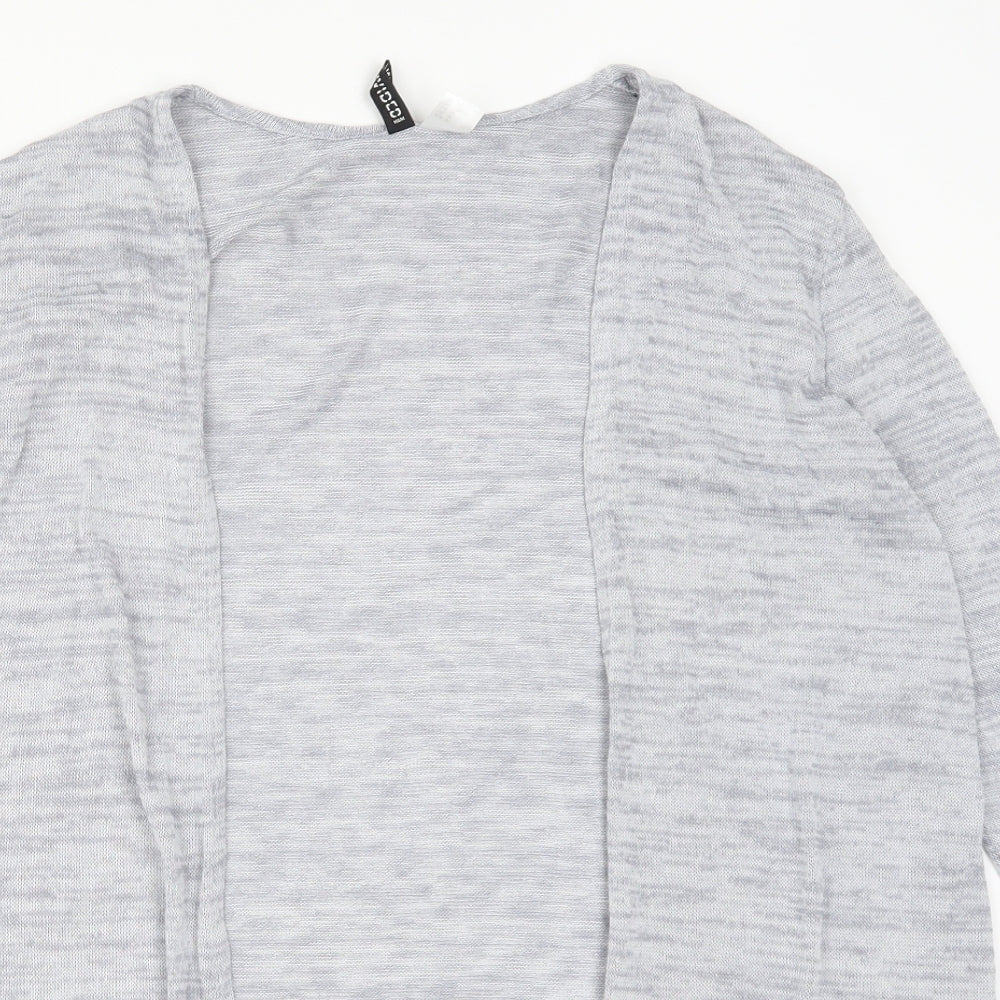Womens UK Size M H&M Grey Cardigan Jumper