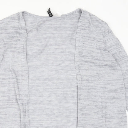 Womens UK Size M H&M Grey Cardigan Jumper