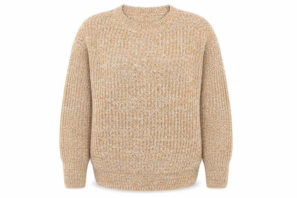 Womens UK Size M Preworn Orange Pullover Jumper