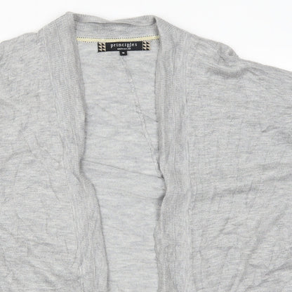 Womens UK Size 16 Principles Grey Cardigan Jumper