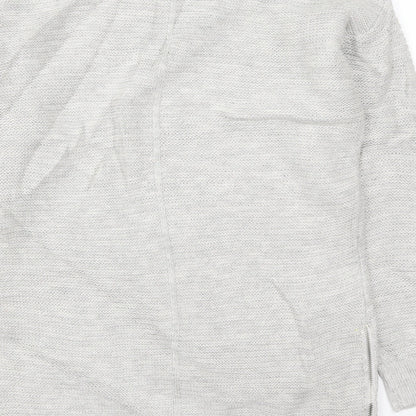 Womens UK Size S Peacocks Grey Pullover Jumper