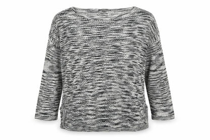Womens UK Size S Mango Grey Pullover Jumper