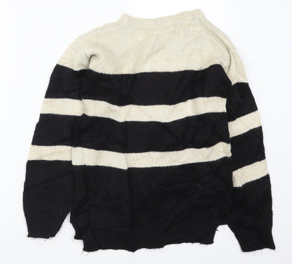 Womens UK Size 6 Atmosphere Beige Pullover Jumper