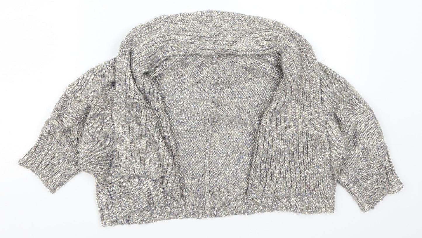 Womens UK Size 10 Matalan Grey Cardigan Jumper