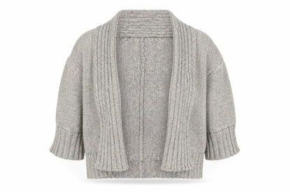 Womens UK Size 10 Matalan Grey Cardigan Jumper