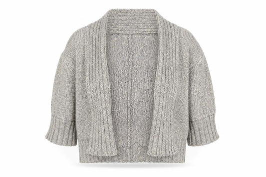 Womens UK Size 10 Matalan Grey Cardigan Jumper