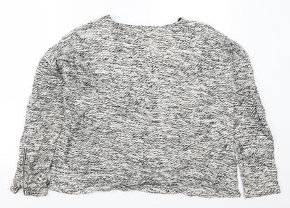 Womens UK Size 14 Marks and Spencer Grey Pullover Jumper