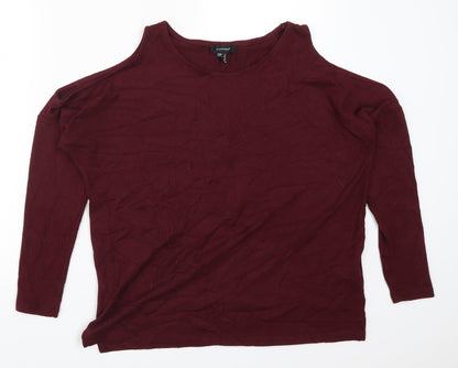 Atmosphere Womens Red   Basic T-Shirt Size 8