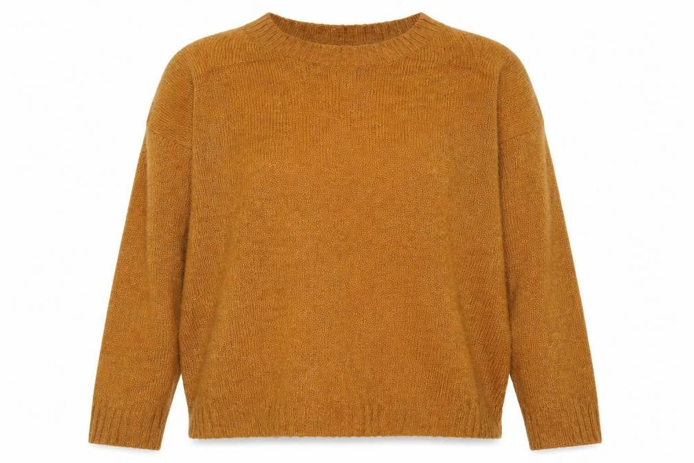 Womens UK Size S New Look Orange Pullover Jumper