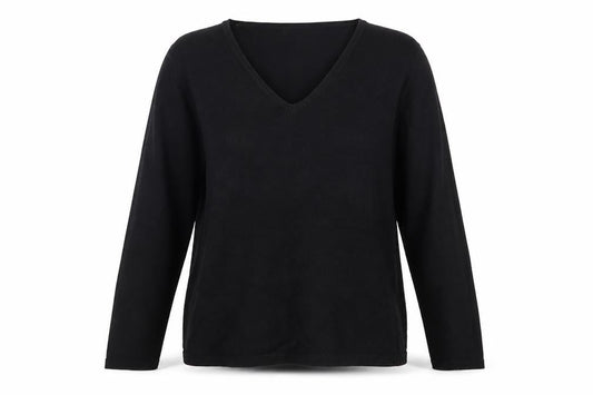 Womens UK Size 16 Matalan Black Pullover Jumper